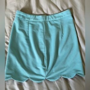 Aqua Mini Skirt